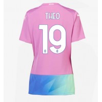 AC Milan Theo Hernandez #19 Rezervni Dres za Ženska 2023-24 Kratak Rukav
